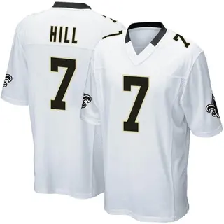 Game Men's Taysom Hill New Orleans Saints Nike Jersey - White
