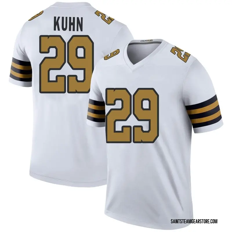 saints kuhn jersey