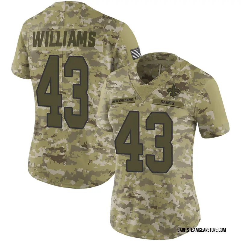 new orleans saints camouflage jersey