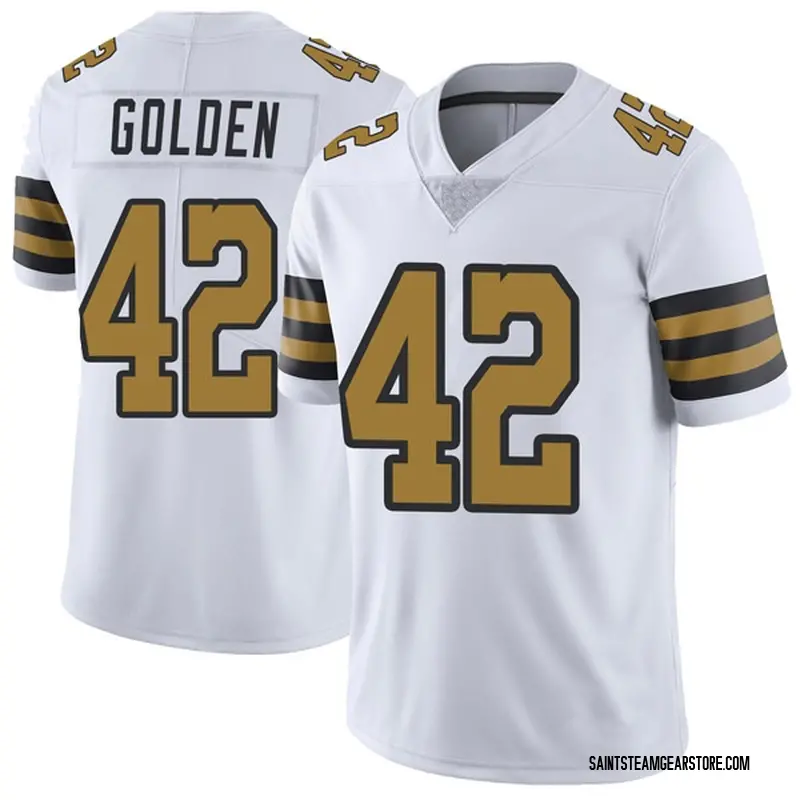 Men's Alvin Kamara Nike Gold 2020 NFC Pro Bowl Game Jersey